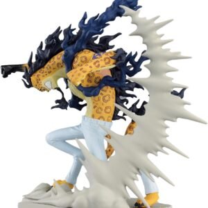 Mini Figurine One Piece Luffy Vs Marine 1