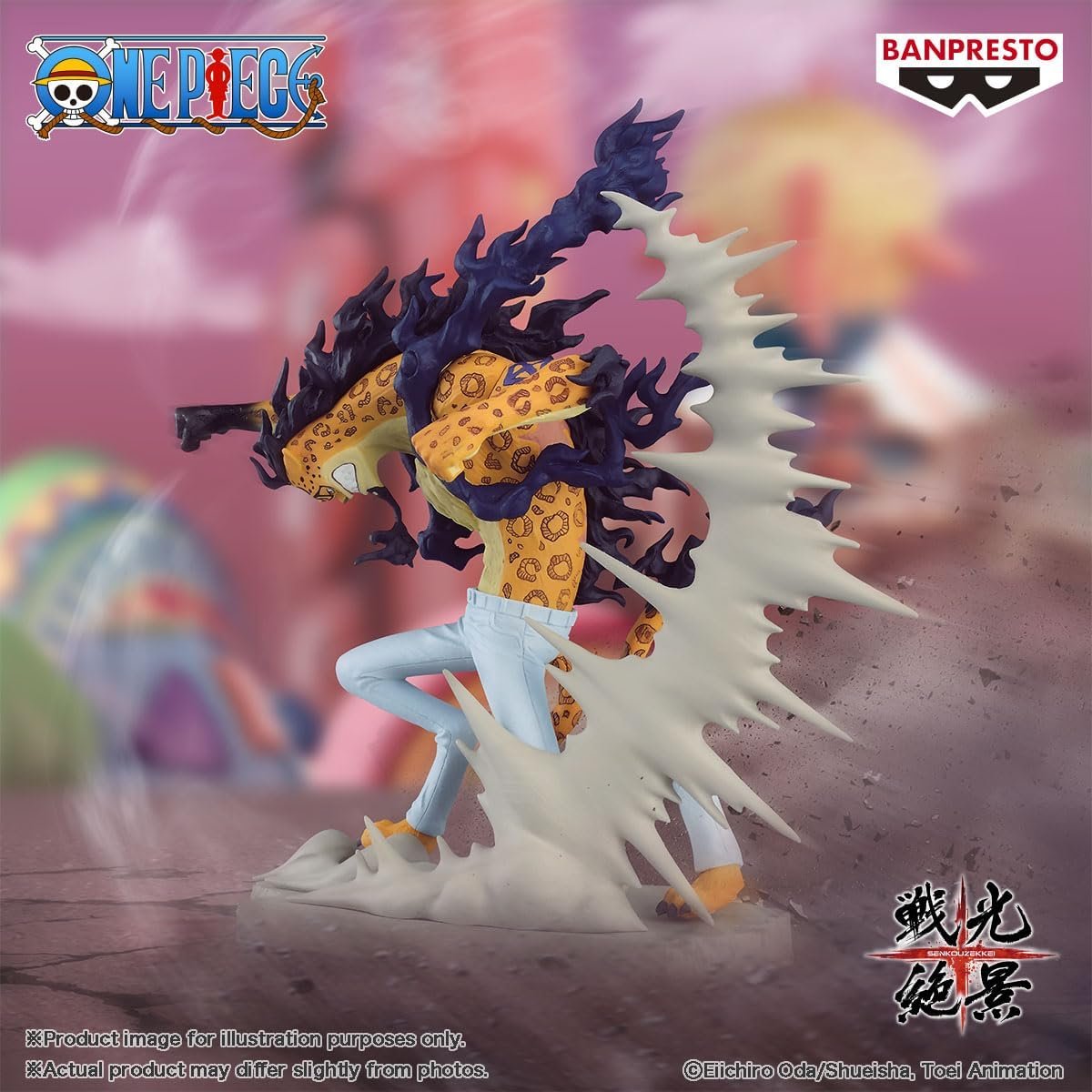 Mini Figurine One Piece Luffy Vs Marine