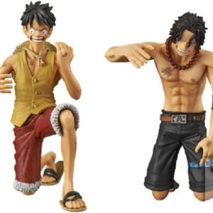 One Piece Figurine Luffy et Shanks Dramatic Showcase Chibi Akihabara 1